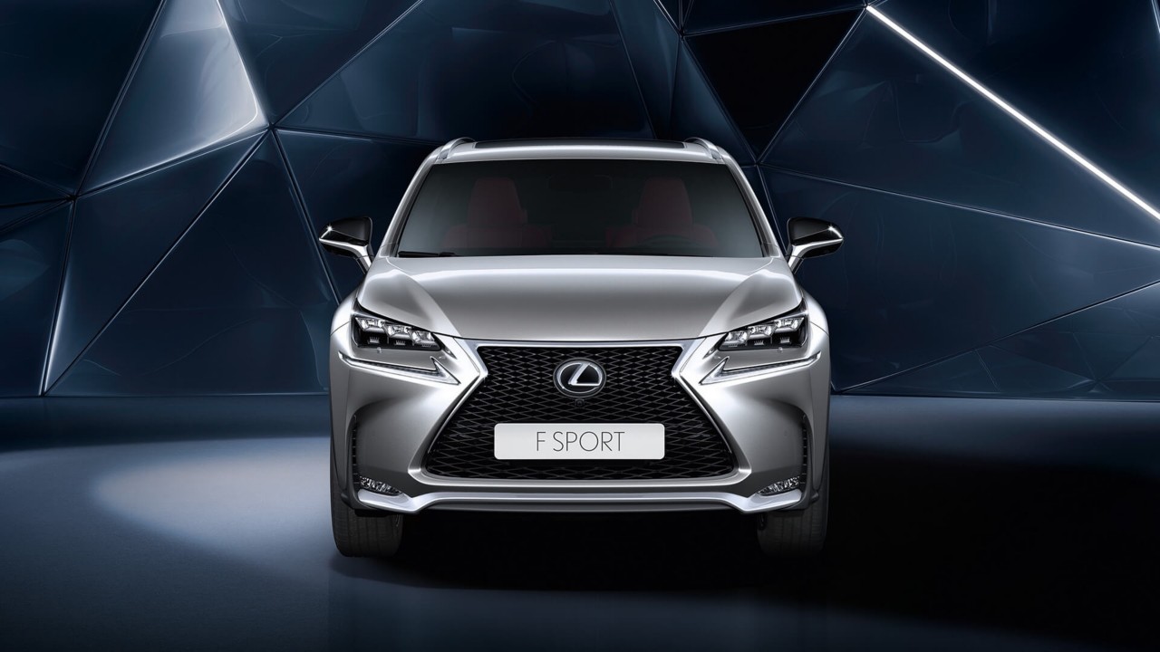 Lexus NX front of car