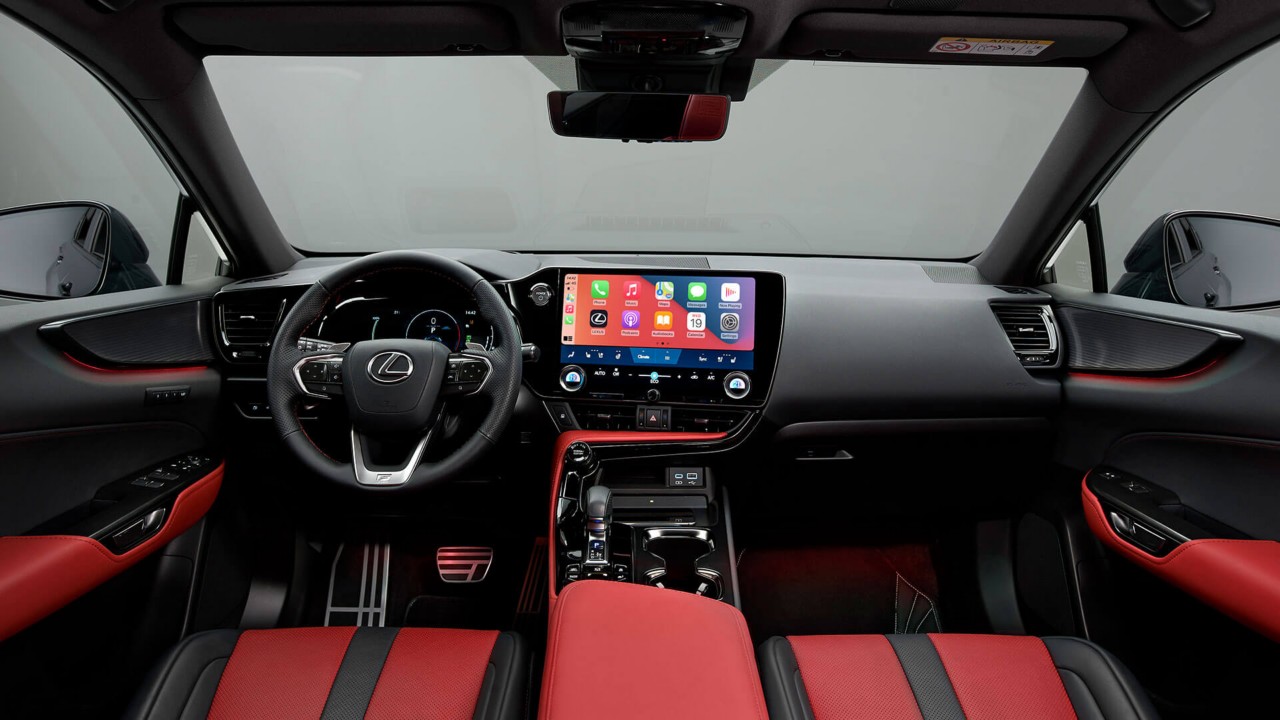 Lexus NX front interior 