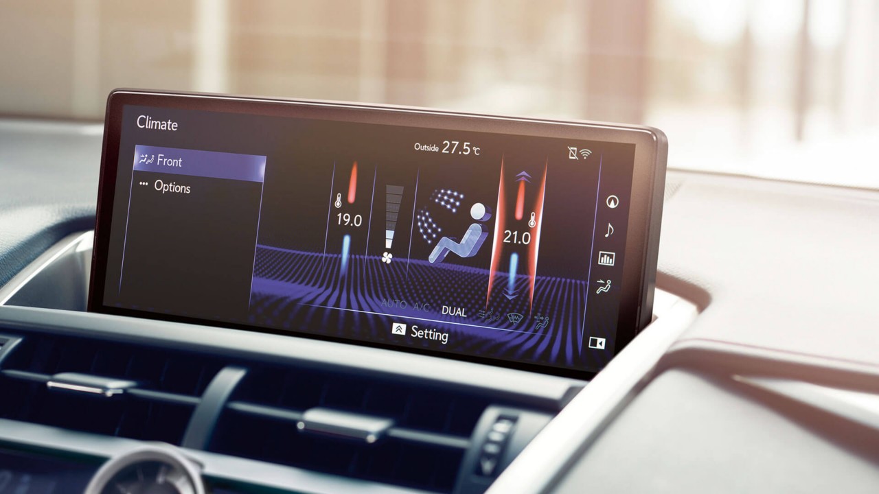 Lexus NX cockpit